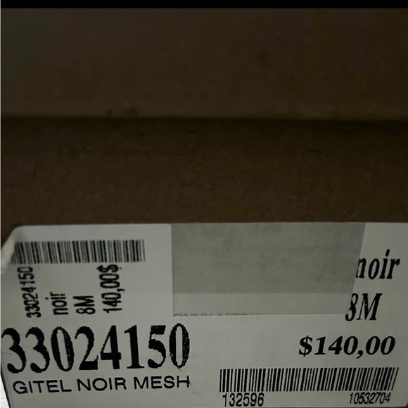 NWT DOLCE VITA GITEL ONYX MESH Women Heeled Sandals, Size 8 - Picture 6 of 6